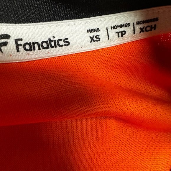 Fanatics Mens White Orange Philadelphia Flyers #9 Carter Hart NHL-Hockey Jersey - Picture 6 of 8